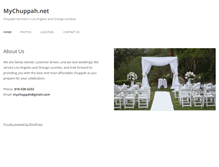 Tablet Screenshot of mychuppah.net